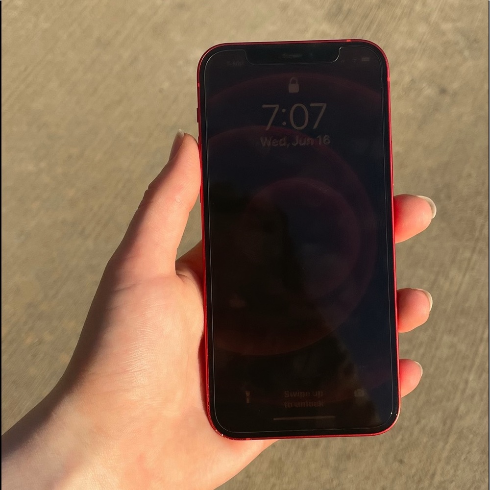 128gb Red iPhone 12